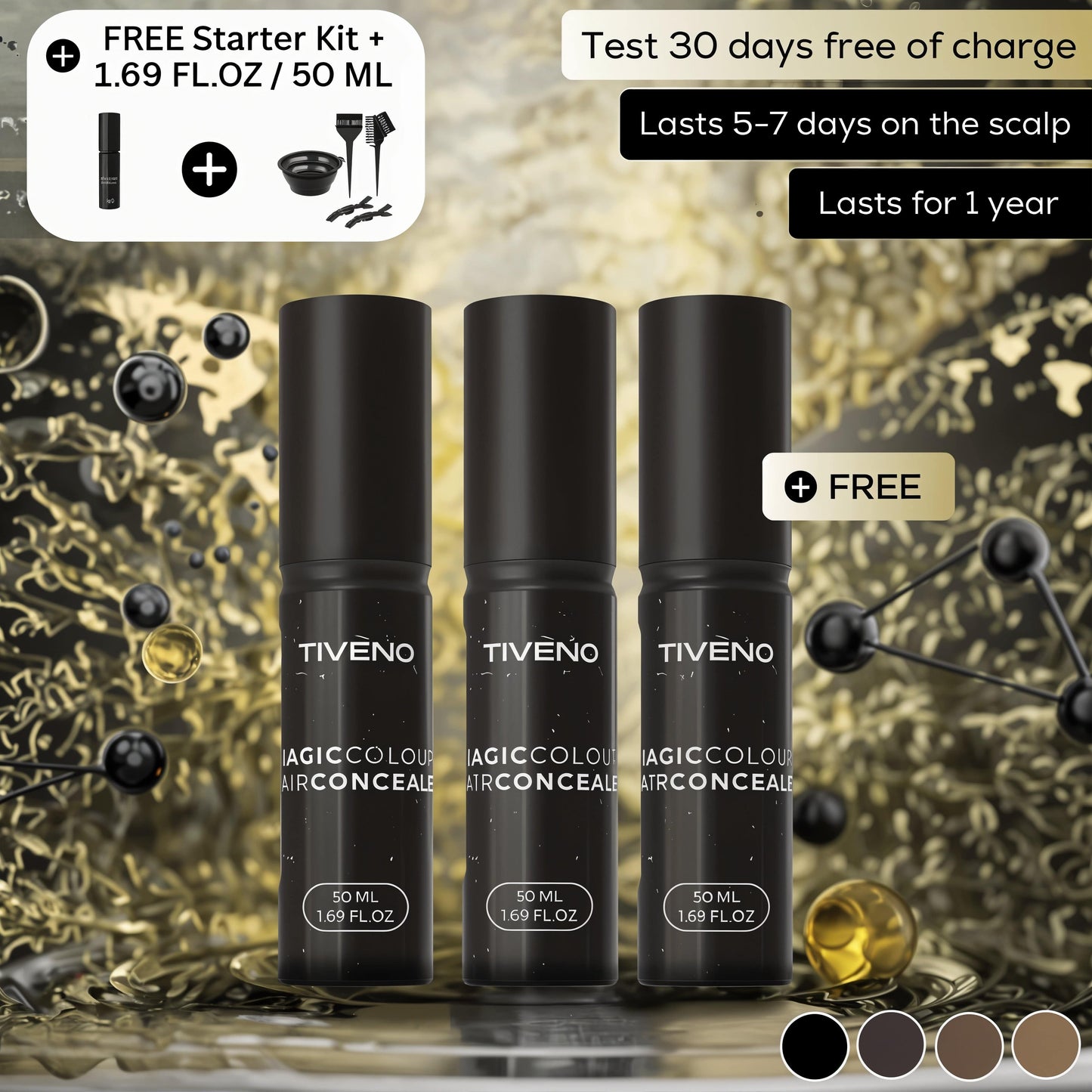 Scalp Concealer - For naturally fuller & confident-looking hair