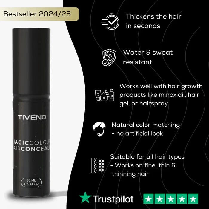 Scalp Concealer - For naturally fuller & confident-looking hair
